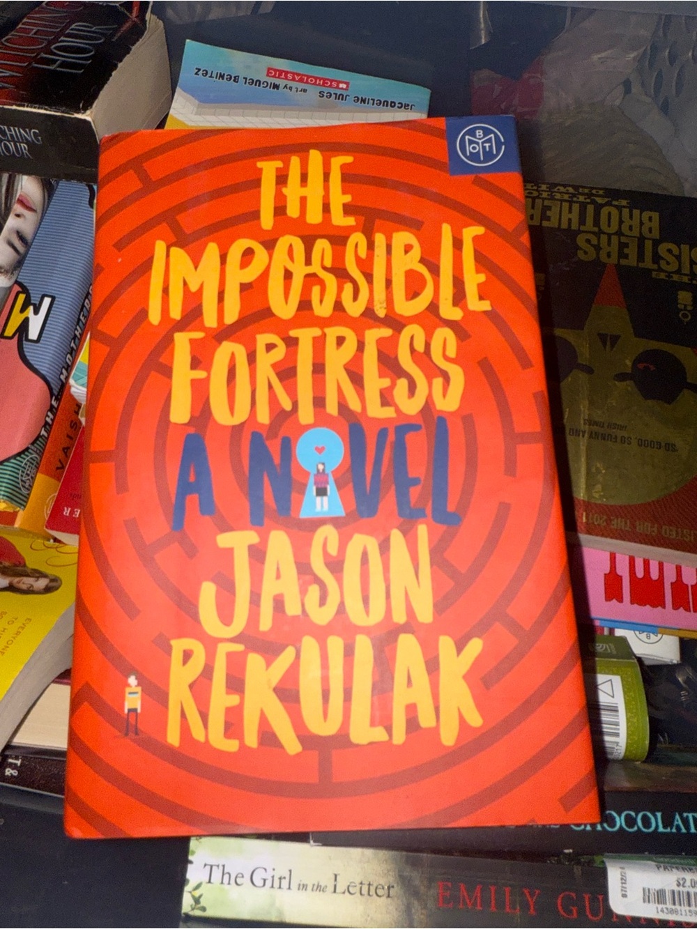 The Impossible Fortress by Jason Rekulak - Orange & Yellow Cover